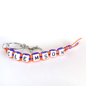 Clemson Keychain