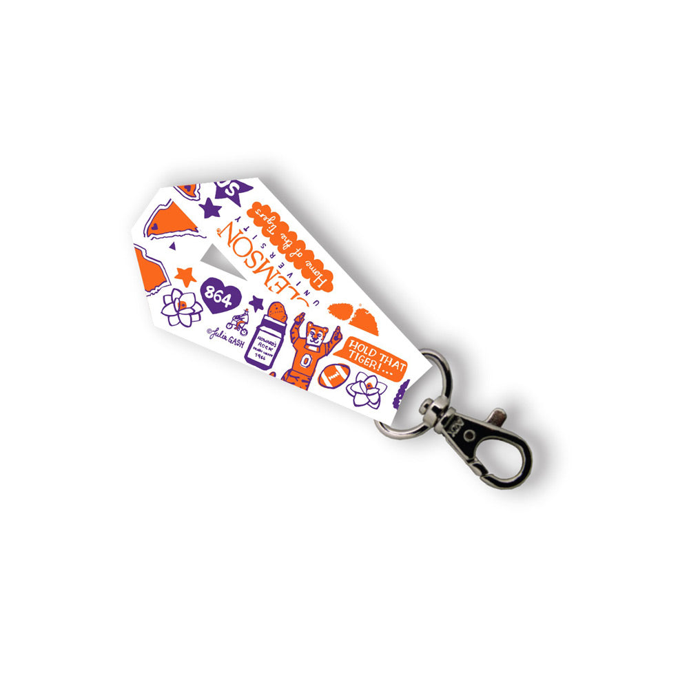 Clemson Landmark Keystrap