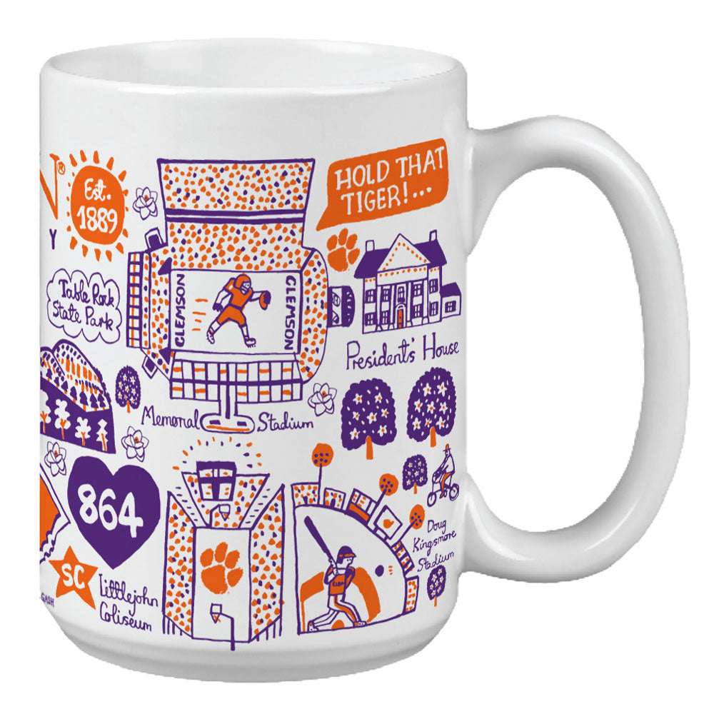 Clemson Landmark Mug