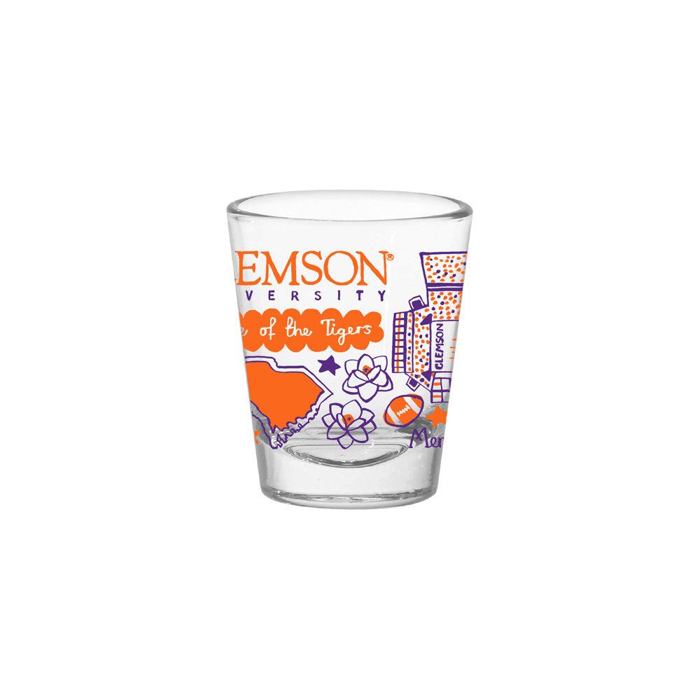 Clemson Landmark Shot Glass