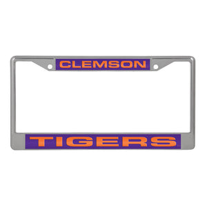 Clemson Laser Cut License Plate Frame