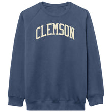 Clemson League Felt Arch Essential Crewneck