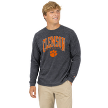 Clemson League Victory Falls University Long Sleeve Tee - NAVY