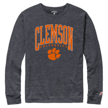 Clemson League Victory Falls University Long Sleeve Tee - NAVY