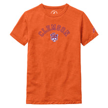 Clemson League Youth Victory Falls Arch Tee - ORANGE