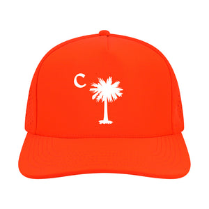 Clemson Legacy C Palmetto Cut Above Cap - ORANGE