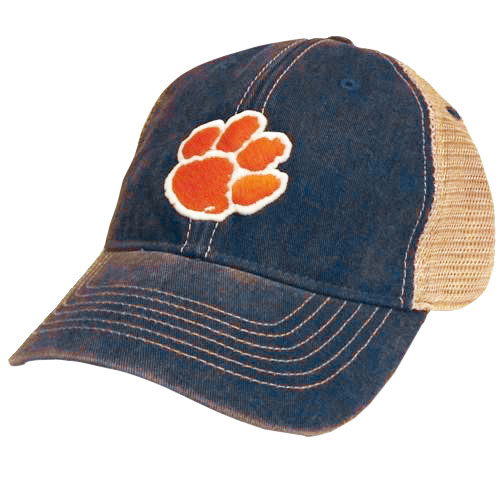 Clemson Legacy Old Faithful Trucker with Paw Cap