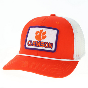 Clemson Legacy Patch Rope Cap - ORANGE