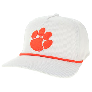Clemson Legacy Roadie Rope Cap - WHITE