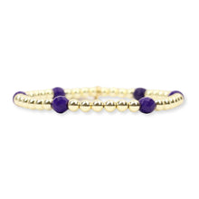 Clemson Lexi Stretch Bracelet - PURPLE