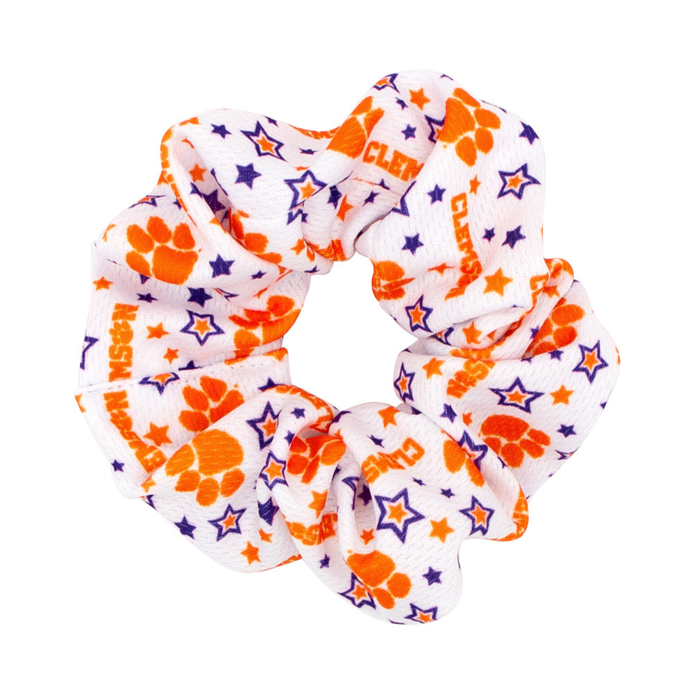 Clemson Logo Scrunchie