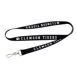 Clemson Ludlow Lanyard - BLACK