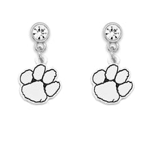 Clemson Lydia Earrings - SILVER