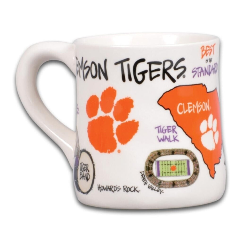 Clemson Magnolia Lane Campus Mug