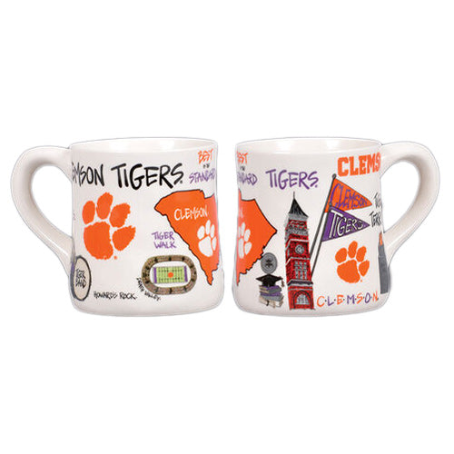 Clemson Magnolia Lane Campus Mug