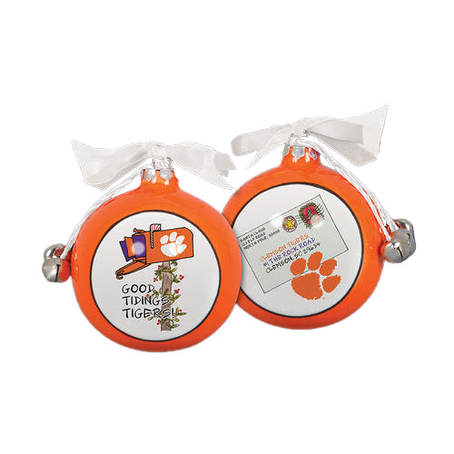 Clemson Magnolia Lane Good Tidings Ornament
