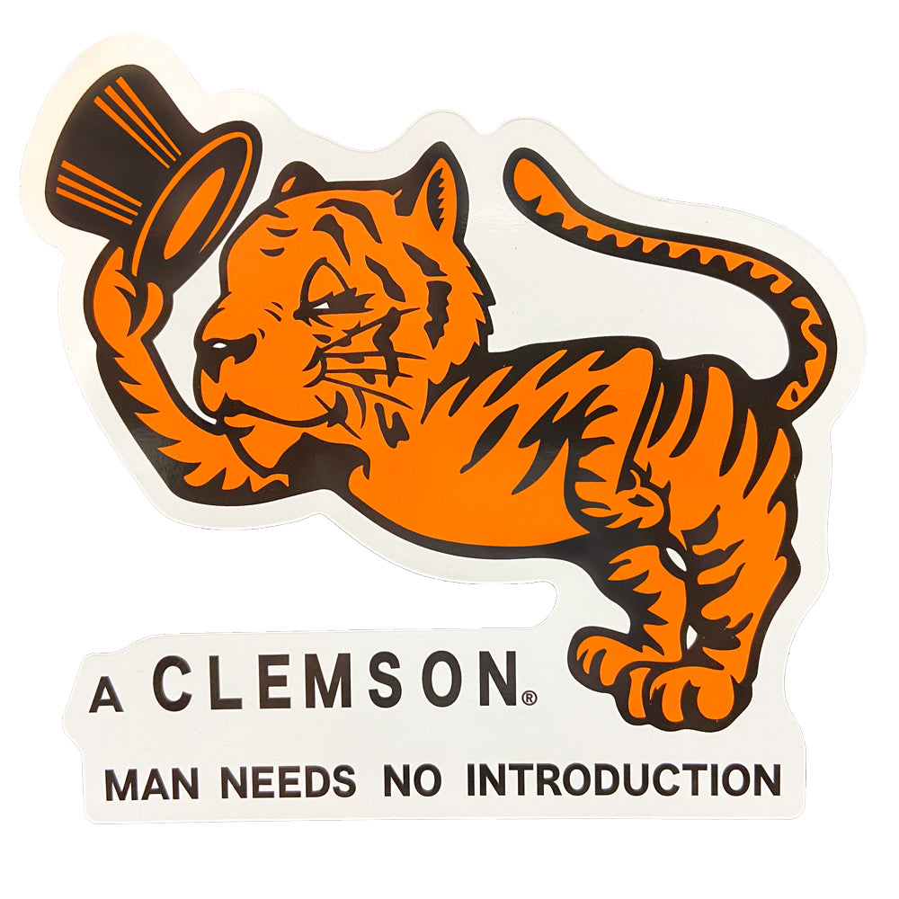 Clemson Man Decal