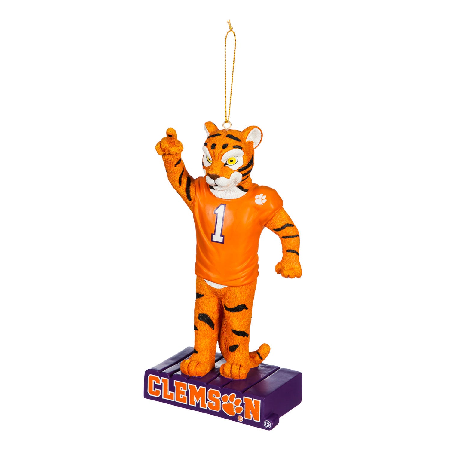 Clemson Mascot Statue Ornament