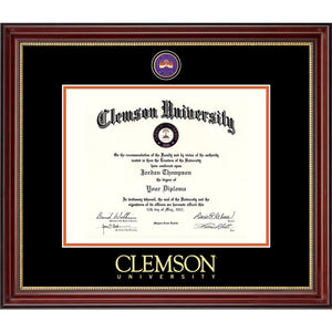 Clemson Masterpiece Kensington Diploma Frame