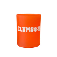 Clemson Matte Rocks Glass