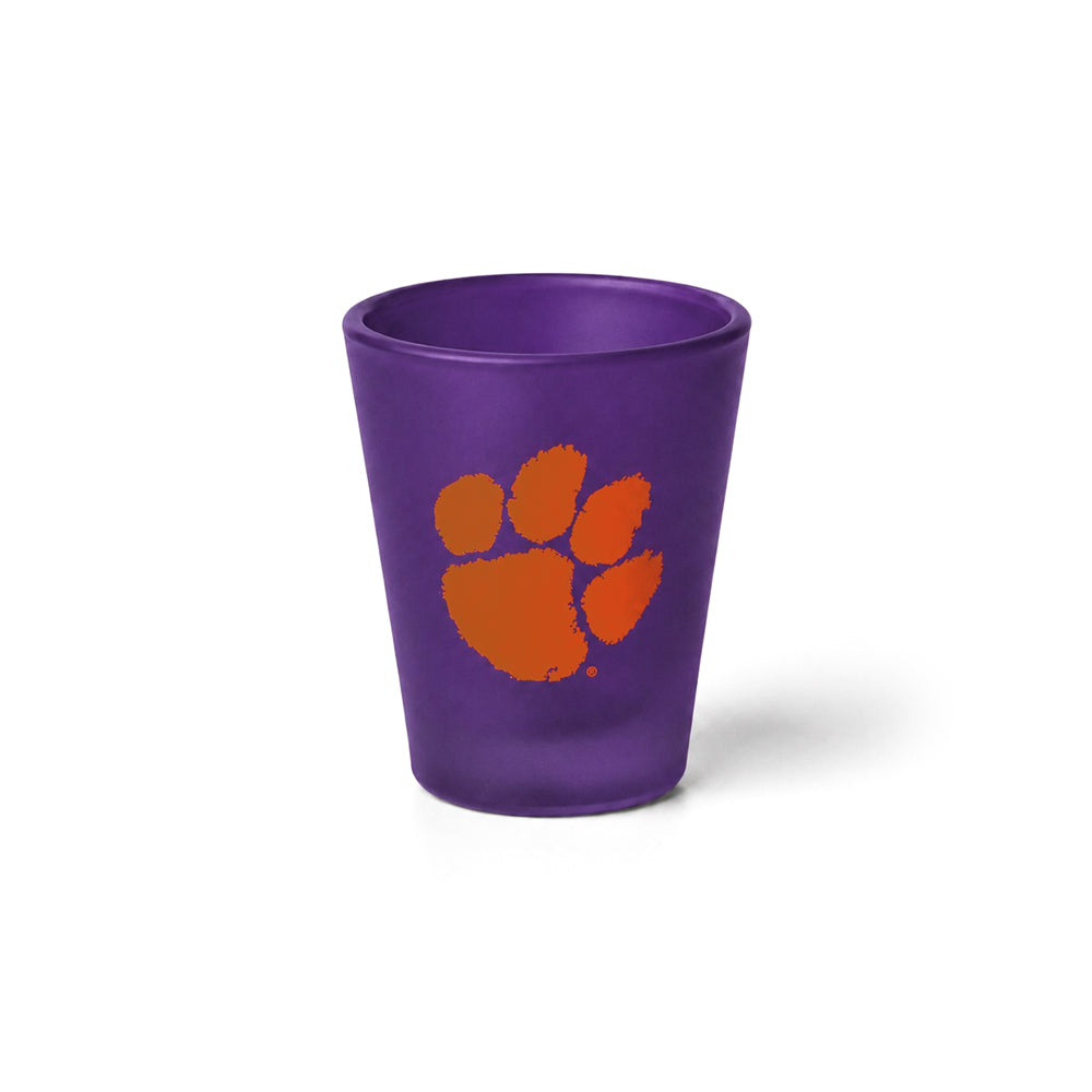 Clemson Matte Shot Glass - PURPLE