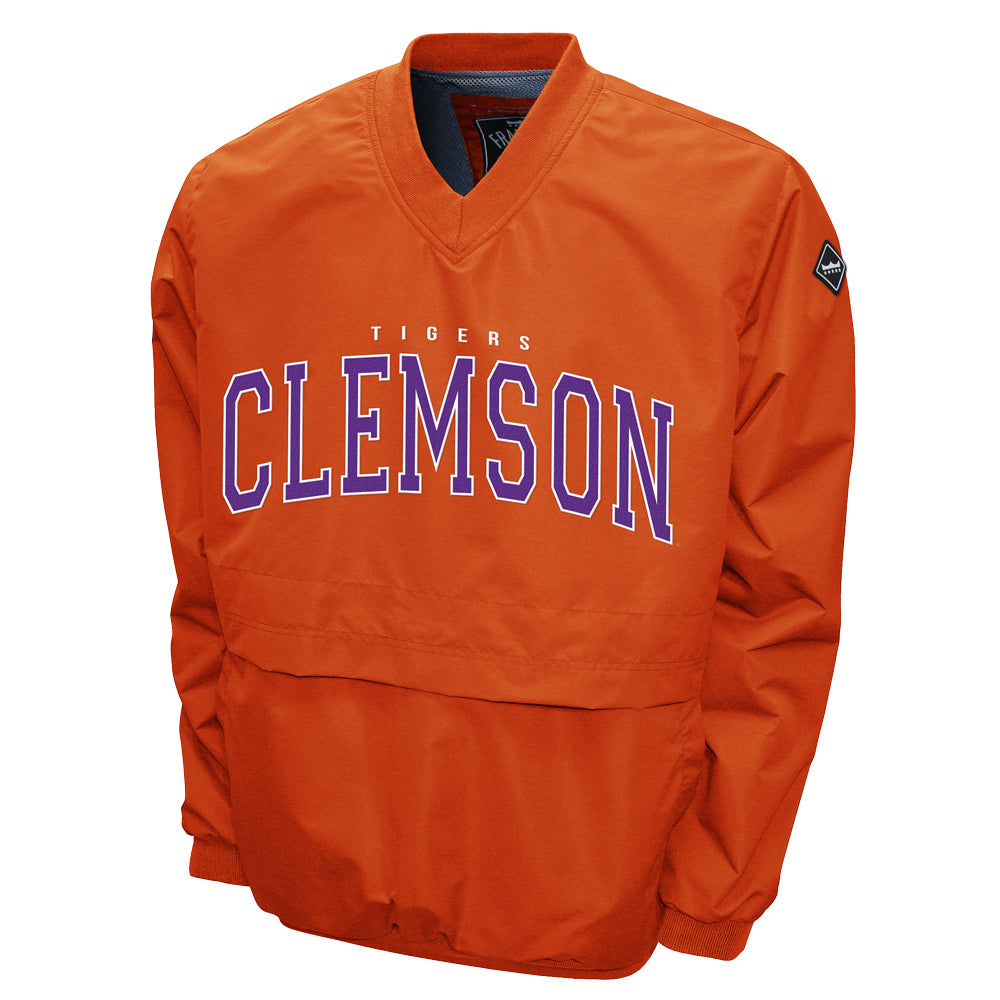 Clemson Members Windshield Pullover - ORANGE