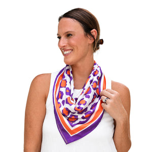 Clemson Meredith Spotted Scarf