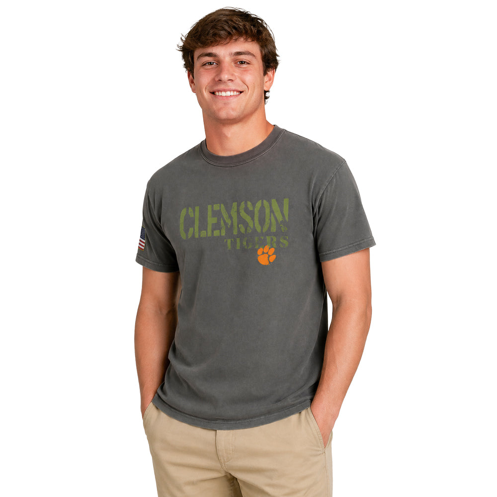 Clemson Military Tee
