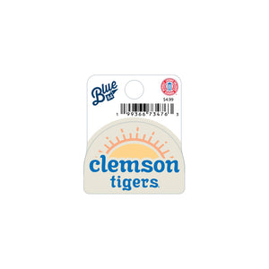 Clemson Mini Daffing Sun Sticker
