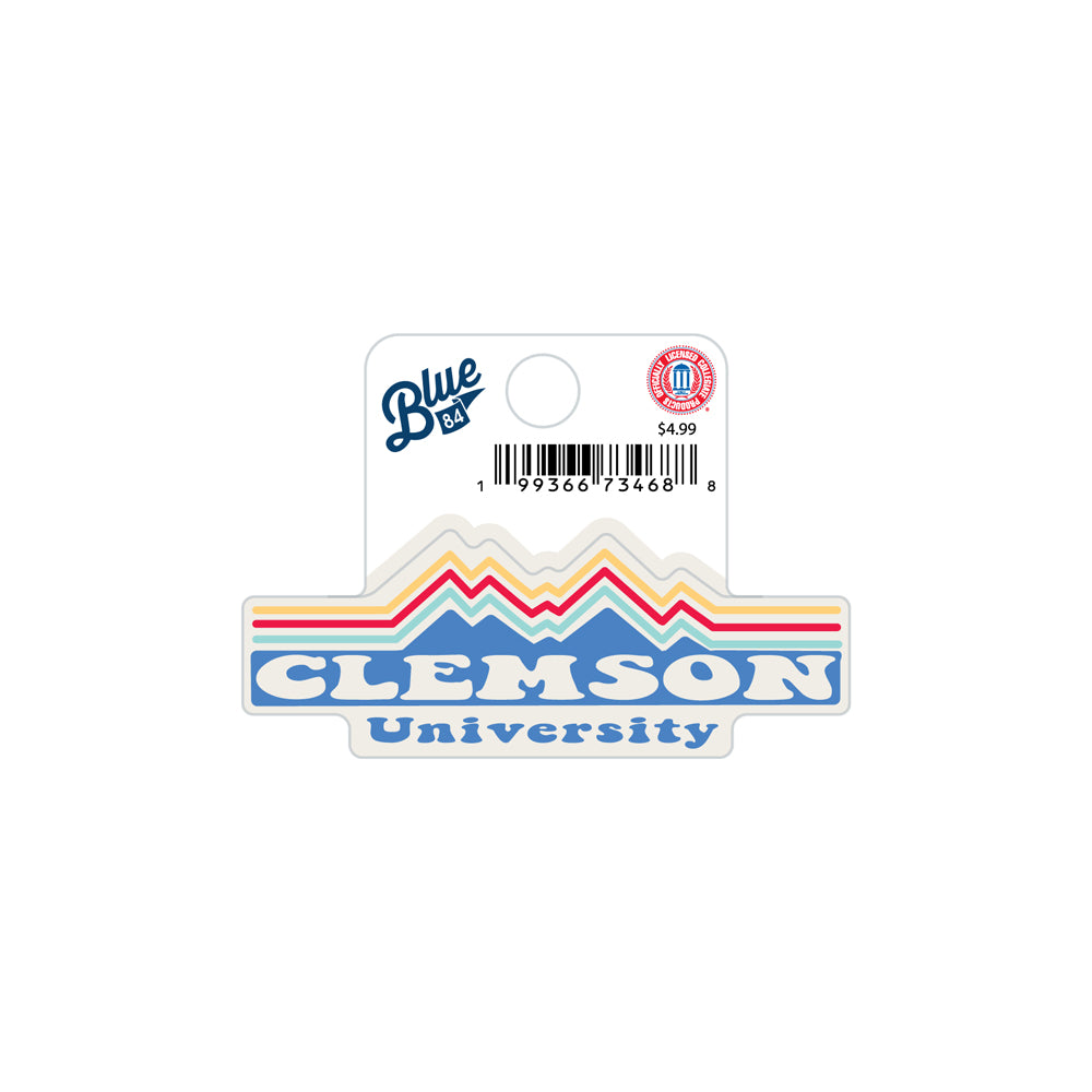 Clemson Mini In General Mount Sticker