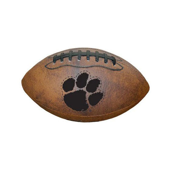 Clemson Mini Leather Football 
