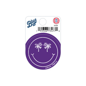 Clemson Mini Tee Hee Palms Sticker