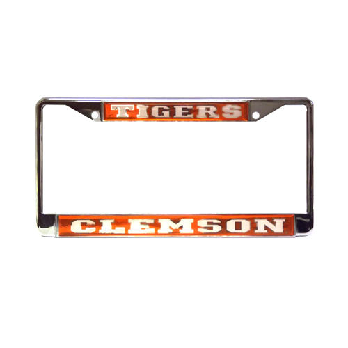 Clemson Mirror Tigers License Plate Frame