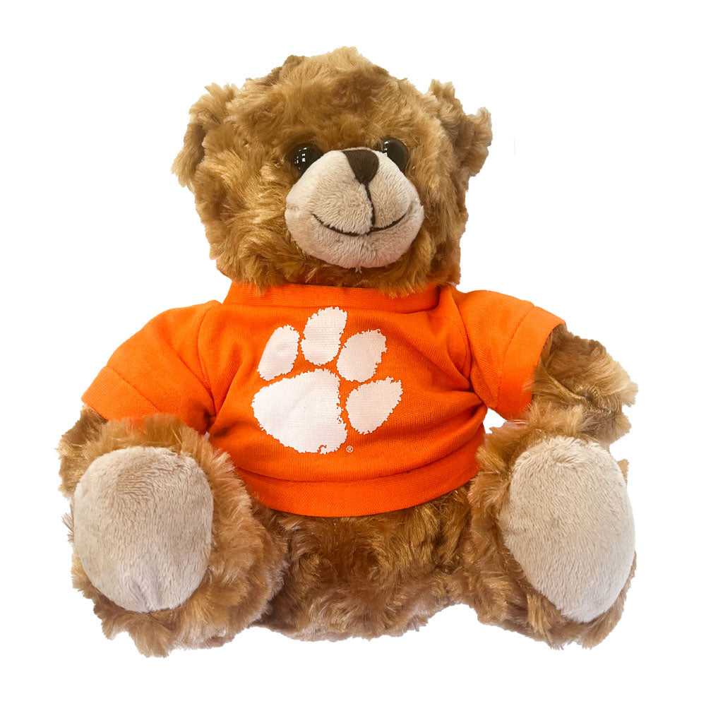 Clemson Mocha Tee Bear 
