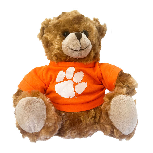 Clemson Mocha Tee Bear 