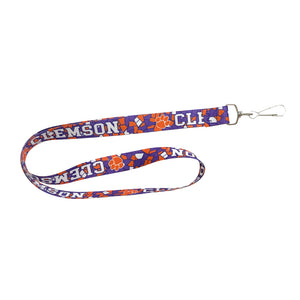 Clemson Mosaic Lanyard
