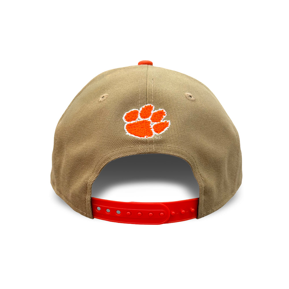 Clemson New Era 9FIFTY A-Frame Bronze Cap - BRNZ/ORG