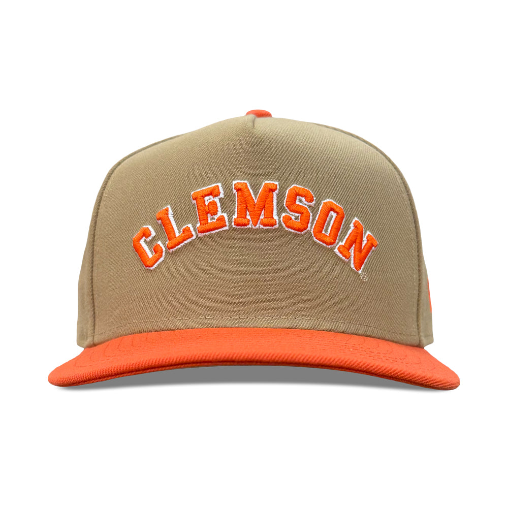Clemson New Era 9FIFTY A-Frame Bronze Cap