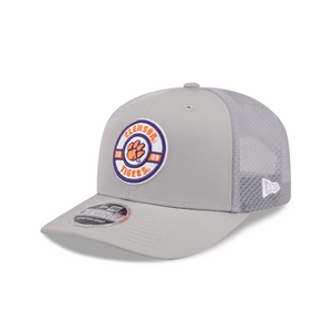 Clemson New Era 9SEVENTY Active Circle Cap - LT GREY