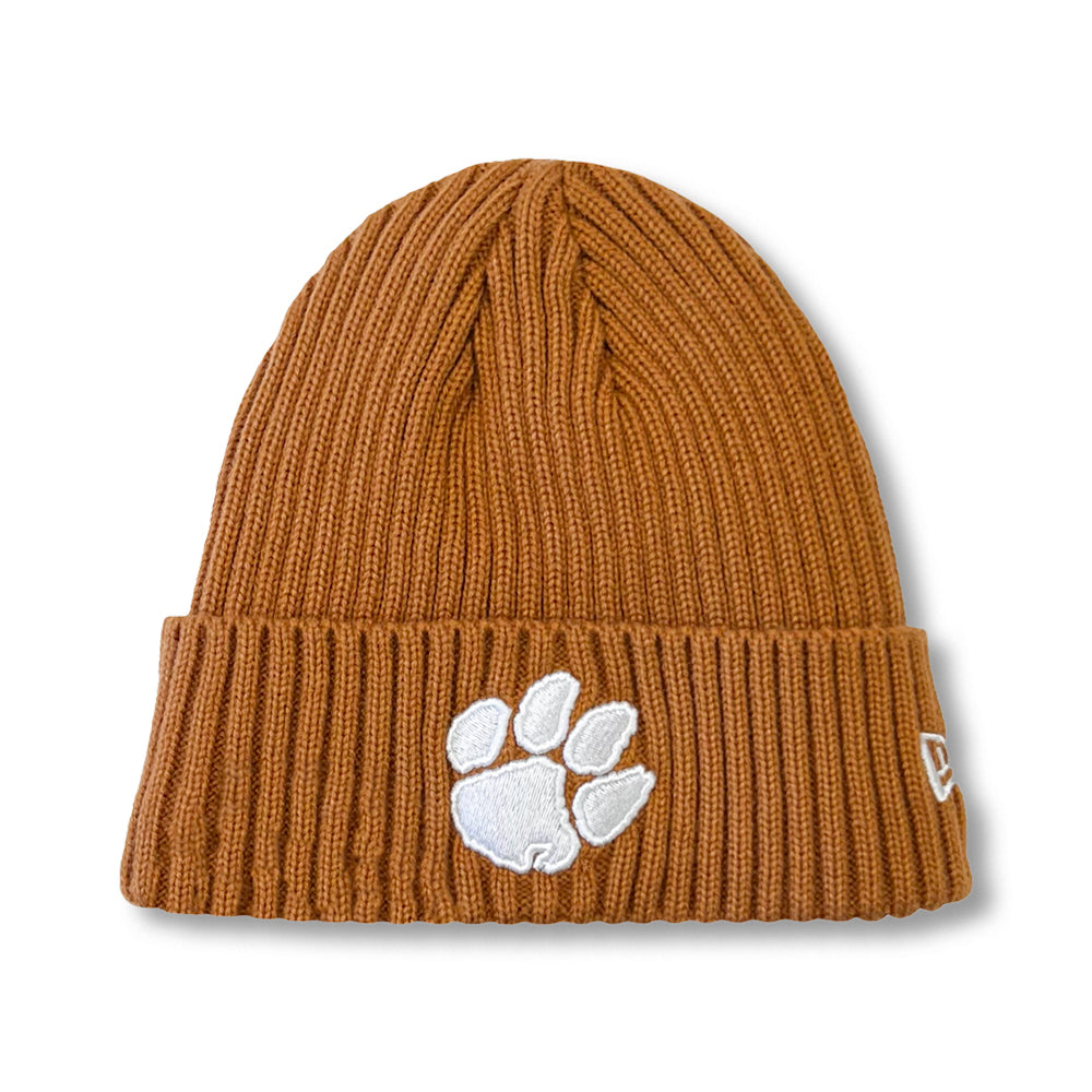 Clemson New Era Knit Paw Beanie