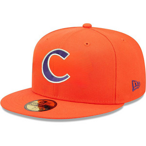 Clemson New Era Low-Profile 59FIFTY Baseball Team Cap - ORANGE