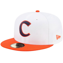 Clemson New Era Low-Profile 59FIFTY Baseball Team Cap - WHITE