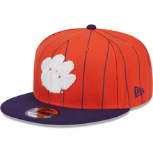 Clemson New Era Vintage Pinstripe Cap - ORANGE