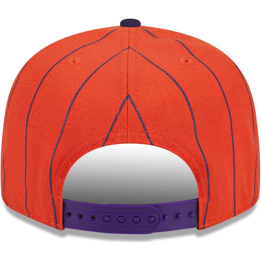 Clemson New Era Vintage Pinstripe Cap - ORANGE