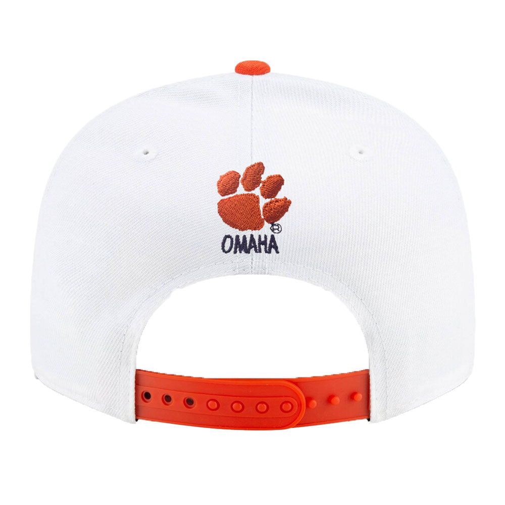 Clemson New Era Youth Replica Baseball Cap - WHITE
