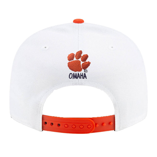 Clemson New Era Youth Replica Baseball Cap - WHITE