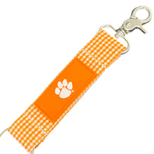 Clemson Newport Gingham Keystrap
