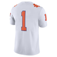 Clemson Nike #1 Away Football Jersey - WHITE