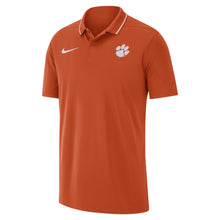 Clemson Nike 2023 DRI-FIT Coaches Polo - ORANGE