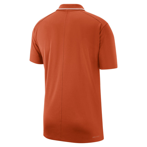 Clemson Nike 2023 DRI-FIT Coaches Polo - ORANGE